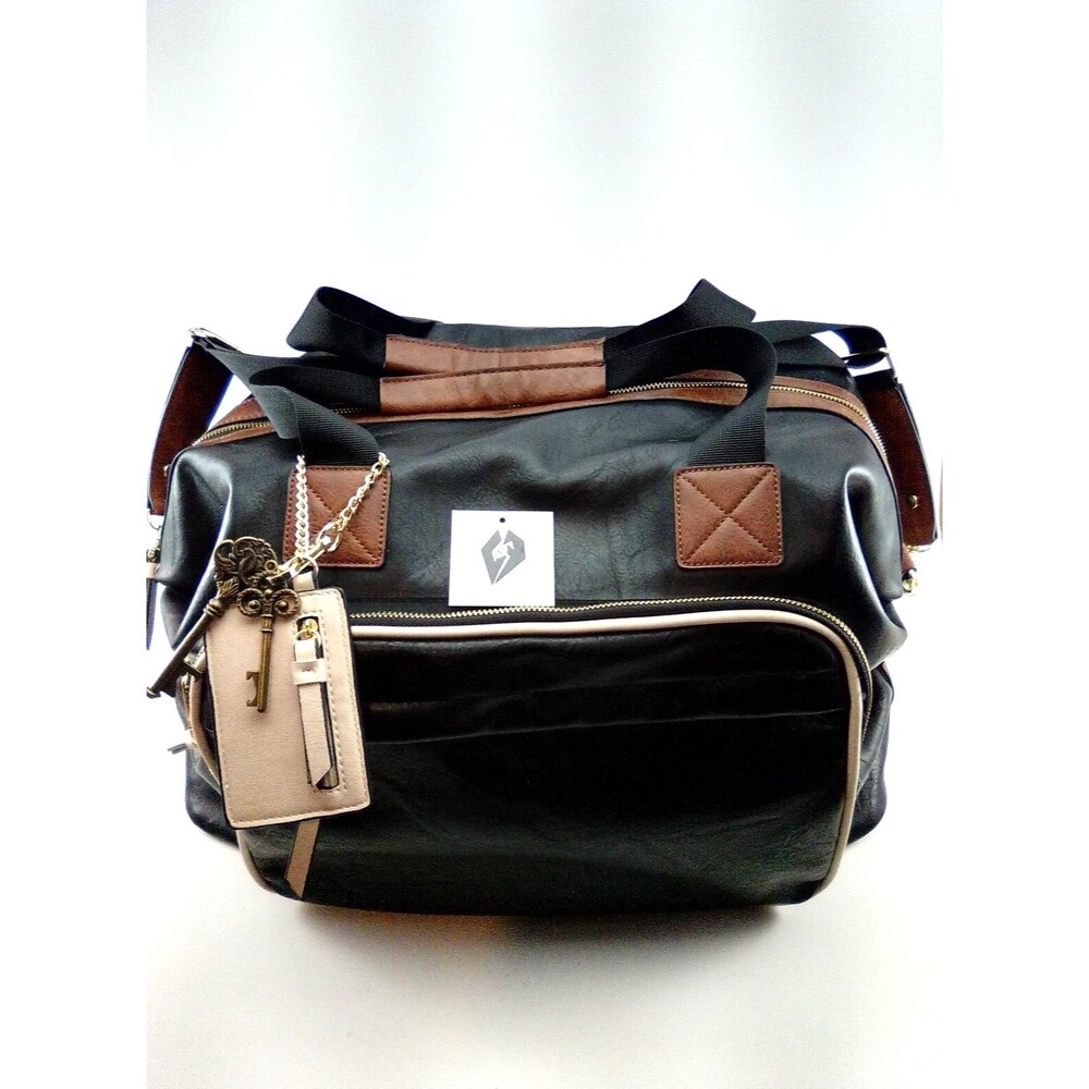 Madden Girl By Steve Madden Multi-color Handle & Shoulder Strap Weekend Bag